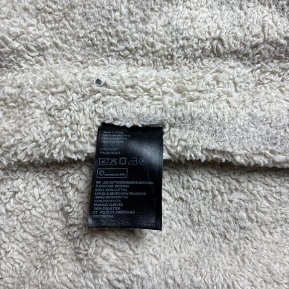 Green sharpa winter jacket jacket - Picture 3 of 7